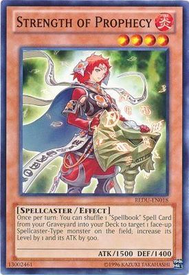 Strength of Prophecy - REDU-EN018 - Common Unlimited Return of the Duelist Unlimited Singles