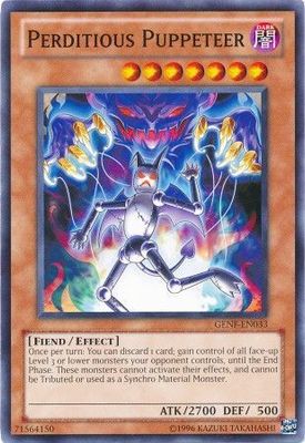 Perditious Puppeteer - GENF-EN033 - Common Unlimited Generation Force Unlimited Singles
