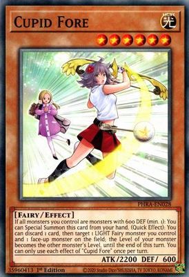 Cupid Fore - PHRA-EN028 - Common 1st Edition Phantom Rage 1st Edition Singles [PHRA] (espanol)