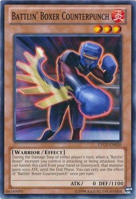 Battlin&#39; Boxer Counterpunch - LTGY-EN020 - Common Unlimited Lord of the Tachyon Galaxy Unlimited Singles