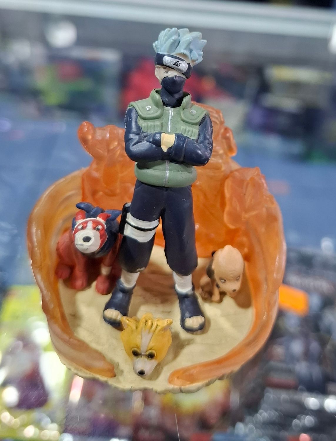 SH3 Kakashi Figura Naruto Bandai 2005