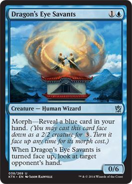 Dragon&#39;s Eye Savants 038/269 Khans of Tarkir Singles (Español)