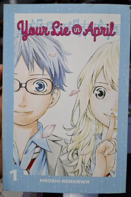 SH3 Your Lie in April Manga Volumen 1 Ingles