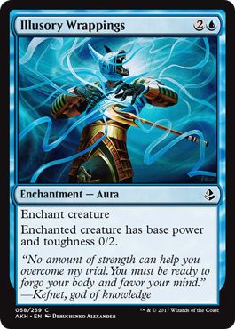 Illusory Wrappings 058/269 Amonkhet Singles