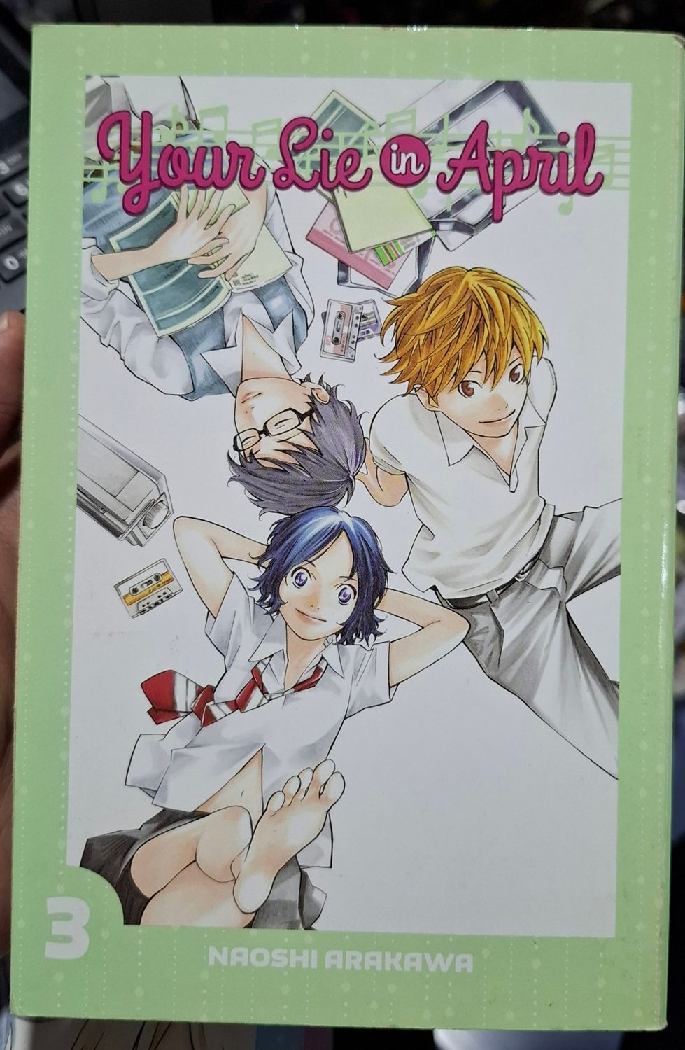 SH3 Your Lie in April Manga Volumen 3 Ingles