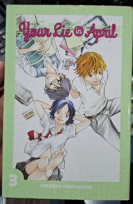 SH3 Your Lie in April Manga Volumen 3 Ingles
