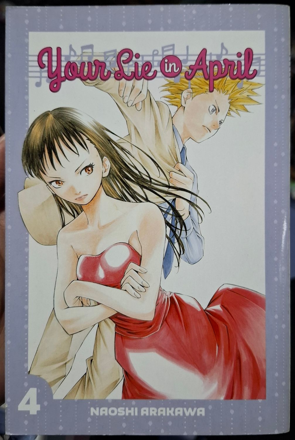 SH3 Your Lie in April Manga Volumen 4 Ingles