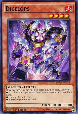 Dicelops - MP17-EN025 - Common 1st Edition 2017 Mega-Tins 1st Edition Singles