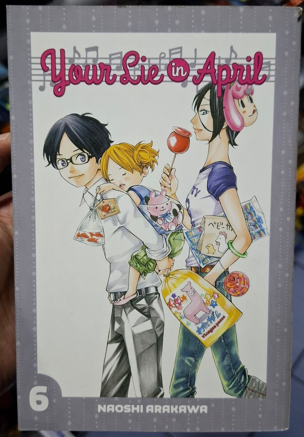 SH3 Your Lie in April Manga Volumen 6 Ingles
