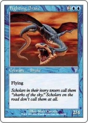 Fighting Drake 73/350 - MTG 7th Edition Singles