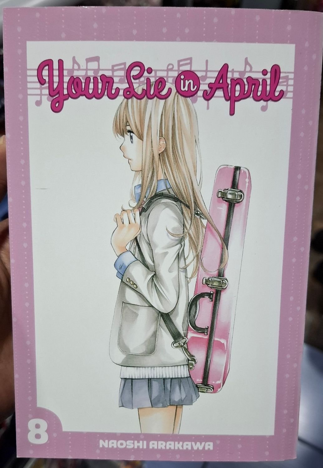SH3 Your Lie in April Manga Volumen 8 Ingles