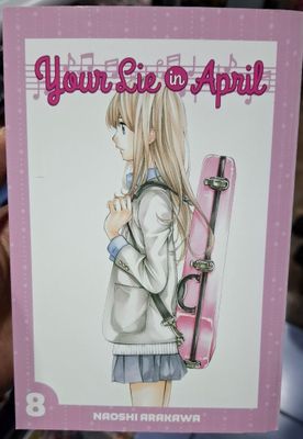SH3 Your Lie in April Manga Volumen 8 Ingles