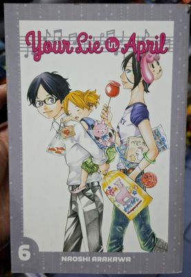 SH3 Your Lie in April Manga Volumen 6 Ingles