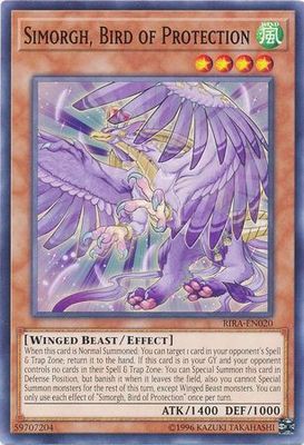 Simorgh, Bird of Protection - RIRA-EN020 - Common Unlimited Rising Rampage [RIRA] Unlimited Singles