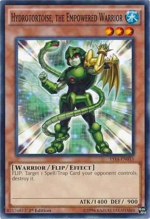 Hydrotortoise, the Empowered Warrior - YS14-EN015 - Common 1st Edition Starter Deck: Super Starter: Space-Time Showdown [YS14]