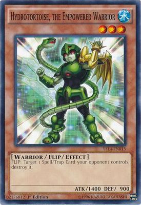 Hydrotortoise, the Empowered Warrior - YS14-EN015 - Common 1st Edition Starter Deck: Super Starter: Space-Time Showdown [YS14]