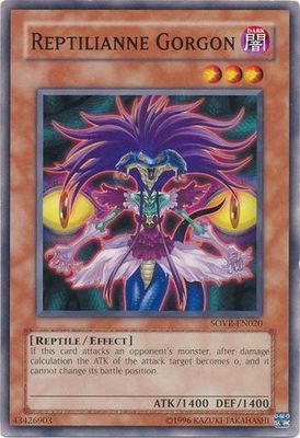 Reptilianne Gorgon - SOVR-EN020 - Common Unlimited Stardust Overdrive [SOVR] Unlimited Singles