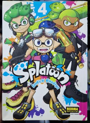 SH3 Splatoon Manga Volumen 4 Ingles