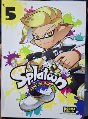 SH3 Splatoo Manga Volumen 5 Espanol Norma