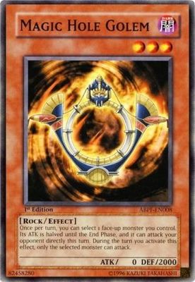 Magic Hole Golem - ABPF-EN008 - Common 1st Edition Absolute Powerforce [ABPF] 1st Edition Singles