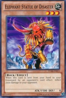 Elephant Statue of Disaster - TU08-EN013 - Common Unlimited Turbo Pack 8 TU08 (espanol)