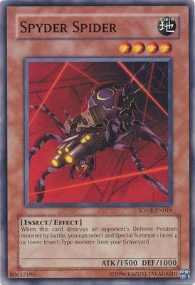 Spyder Spider - SOVR-EN018 - Common Unlimited Stardust Overdrive [SOVR] Unlimited Singles