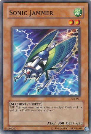 Sonic Jammer - AST-021 - Common Unlimited Ancient Sanctuary [AST] Unlimited Singles