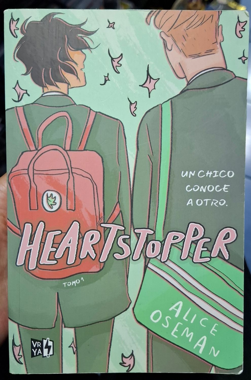 SH3 HeartStopper Manga Volumen 1 Yaoi BL Espanol