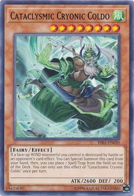 Cataclysmic Cryonic Coldo - RIRA-EN030 - Common Unlimited Rising Rampage [RIRA] Unlimited Singles