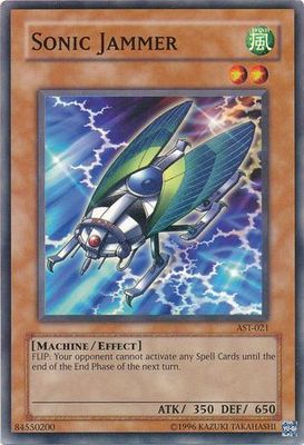 Sonic Jammer - AST-021 - Common Unlimited Ancient Sanctuary [AST] Unlimited Singles