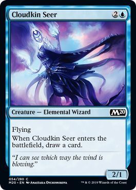 Cloudkin Seer 054/280 - Magic 2020 (M20) Singles (Español)