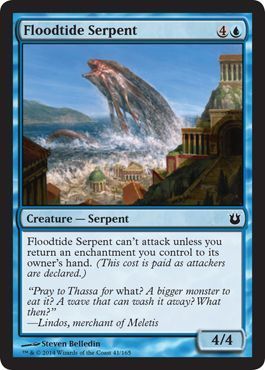 Floodtide Serpent 41/165 - Born of the Gods Singles