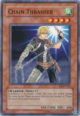 Chain Thrasher - SOI-EN015 - Common Unlimited Shadow of Infinity [SOI] Unlimited Singles