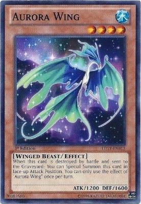 Aurora Wing - LTGY-EN013 - Common 1st Edition Lord of the Tachyon Galaxy 1st Edition Singles