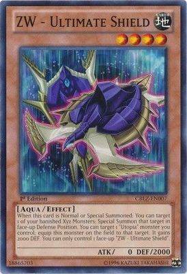 ZW - Ultimate Shield - CBLZ-EN007 - Common 1st Edition Cosmo Blazer 1st Edition Singles (espanol)