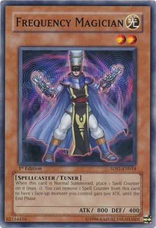 Frequency Magician - 5DS1-EN014 - Common 1st Edition Starter Deck: 5D&#39;s (2008) 1st Edition Singles