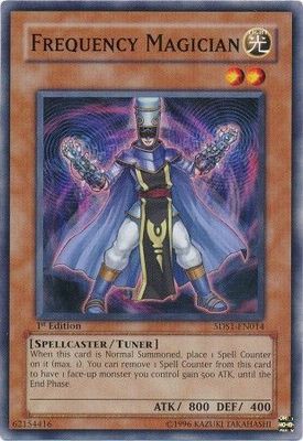 Frequency Magician - 5DS1-EN014 - Common 1st Edition Starter Deck: 5D&#39;s (2008) 1st Edition Singles