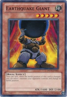 Earthquake Giant - DREV-EN001 - Common Unlimited Duelist Revolution Unlimited Singles