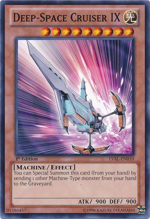 Deep-Space Cruiser IX - LVAL-EN010 - Common 1st Edition Legacy of the Valiant 1st Edition Singles