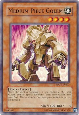 Medium Piece Golem - TDGS-EN007 - Common Unlimited The Duelist Genesis [TDGS] Unlimited Singles
