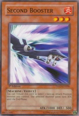 Second Booster - TSHD-EN006 - Common 1st Edition The Shining Darkness [TSHD] 1st Edition Singles