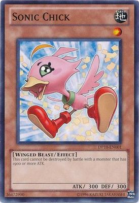 Sonic Chick - DP10-EN001 - Common Unlimited Duelist Pack: Yusei 3 [DP10] Unlimited Singles