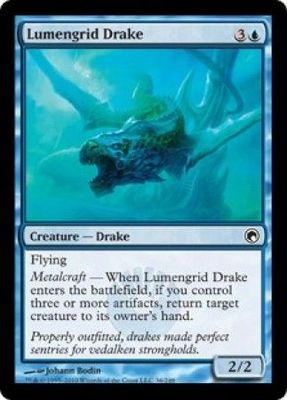 Lumengrid Drake Scars of Mirrodin Singles