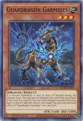 Guardragon Garmides - MP20-EN009 - Common 1st Edition 2020 Mega-Tin: Lost Memories 1st Edition Singles