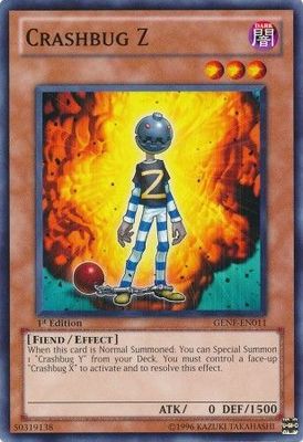 Crashbug Z - GENF-EN011 - Common 1st Edition Generation Force 1st Edition Singles