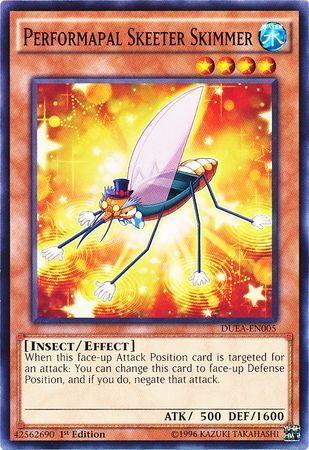 Performapal Skeeter Skimmer - DUEA-EN005 - Common 1st Edition Duelist Alliance 1st Edition Singles