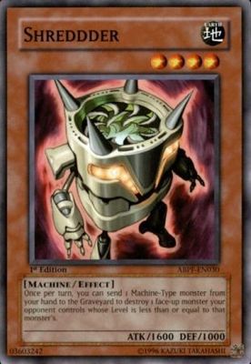 Shreddder - ABPF-EN030 - Common 1st Edition Absolute Powerforce [ABPF] 1st Edition Singles