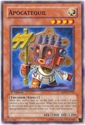 Apocatequil - ABPF-EN022 - Common 1st Edition Absolute Powerforce [ABPF] 1st Edition Singles