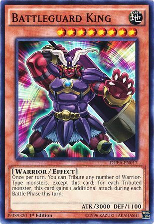 Battleguard King - DUEA-EN017 - Common 1st Edition Duelist Alliance 1st Edition Singles