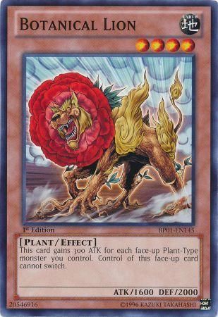 Botanical Lion - BP01-EN145 - Common 1st Edition Battle Pack: Epic Dawn 1st Edition Singles